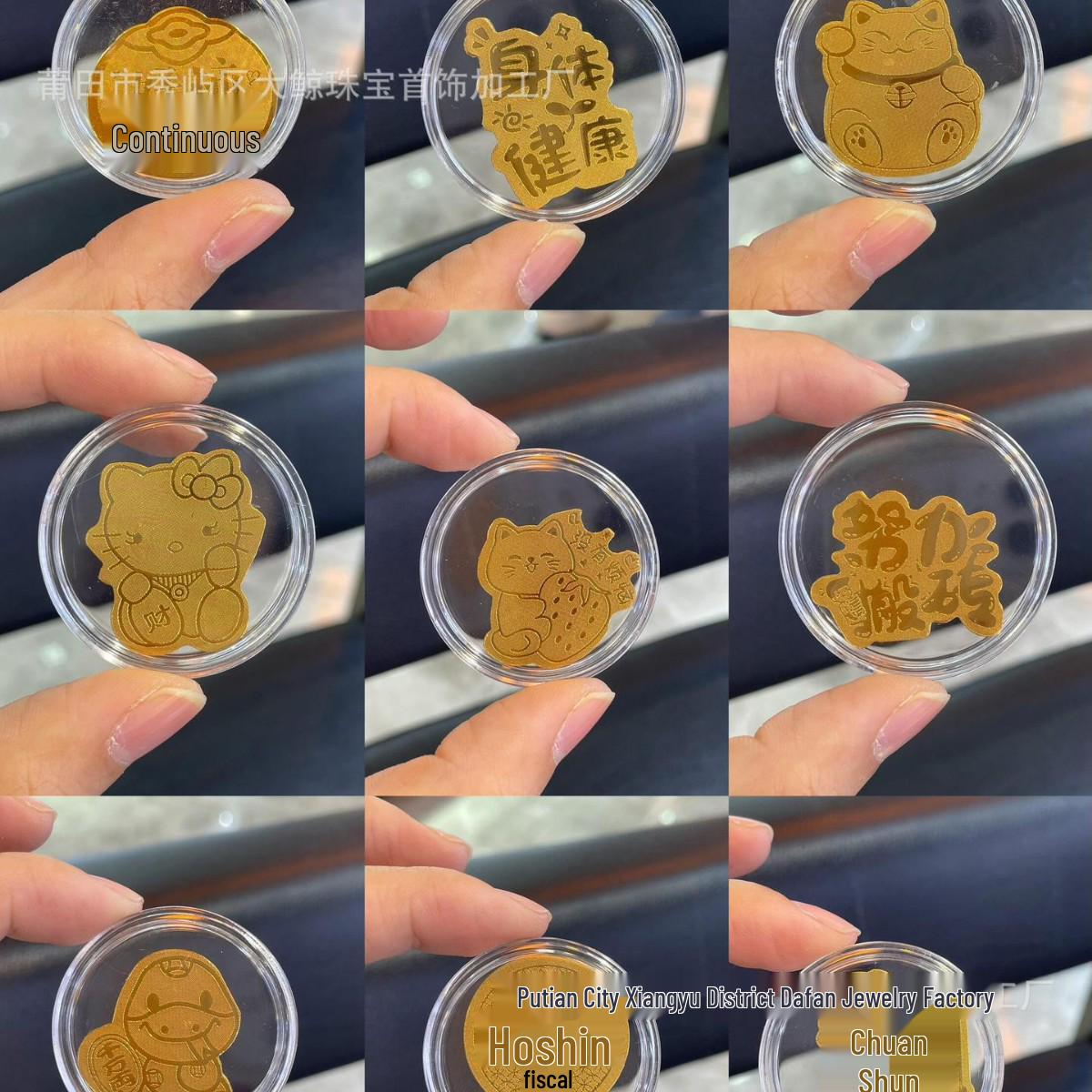 999 Pure Gold Mobile Sticker: Attract Wealth & Fortune, 2mg Peace & Joy Adhesive