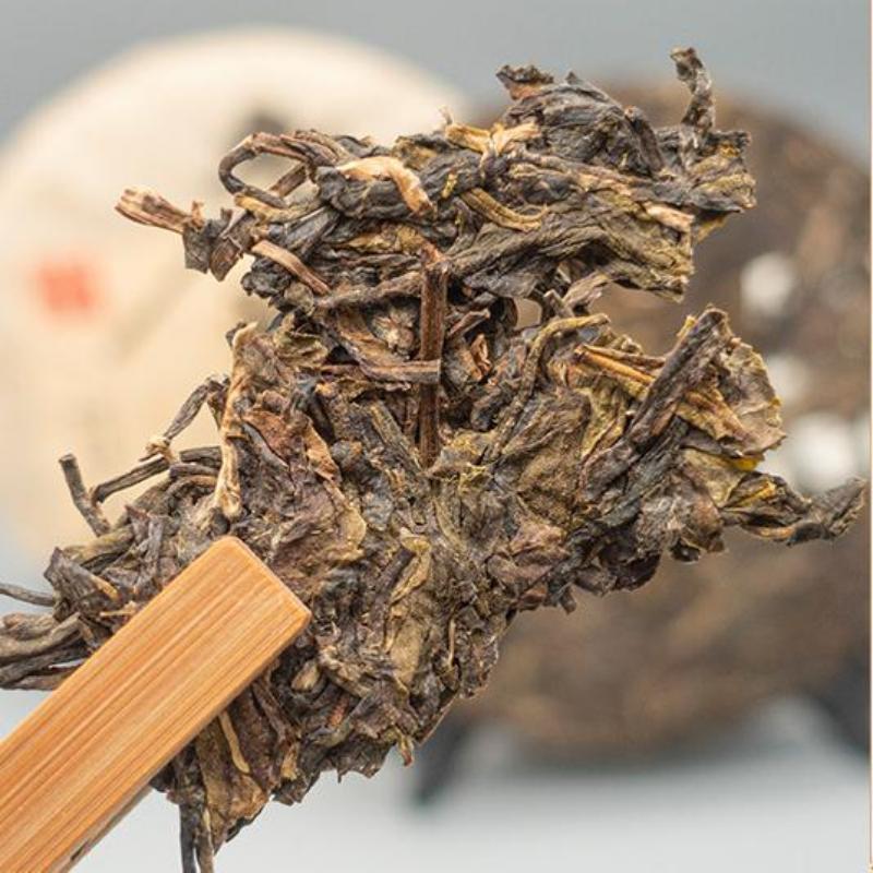 357g Laobanzhang Puerh Raw Tea Yunnan Qizi Pu-erh Sheng Tea Cake Pu'er Green Tea