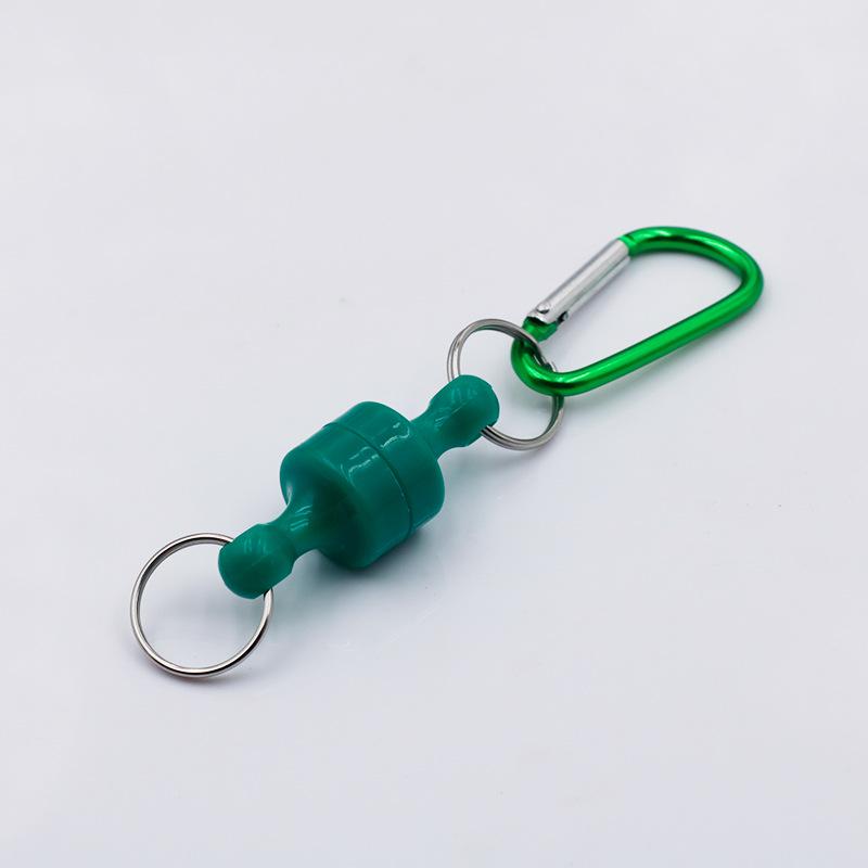 Magnetic Carabiner & Lanyard for Outdoor Fishing and Tent Hanging