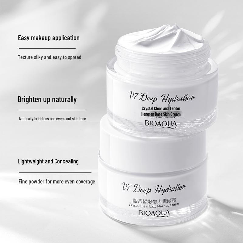 BIOAQUA Tone-Up Cream: Lightweight, Breathable, Natural Brightening Concealer (v7)
