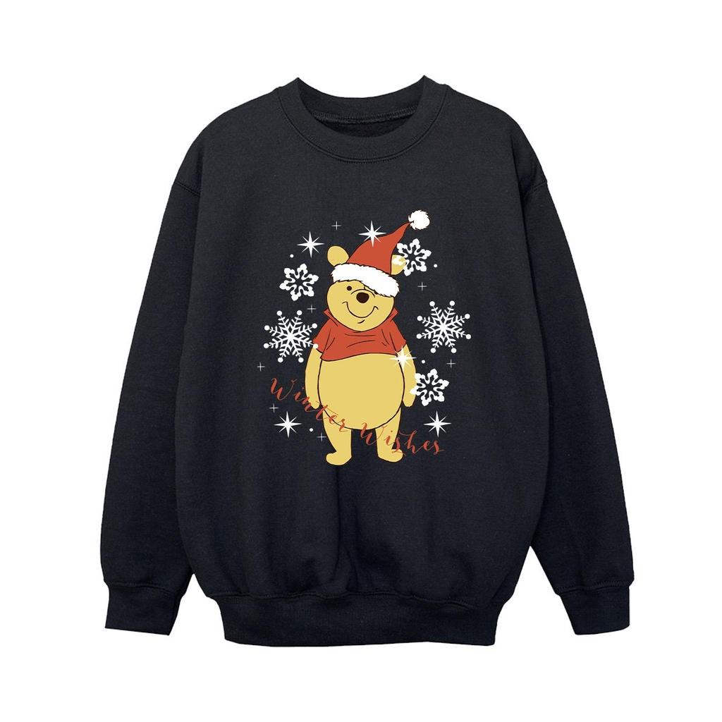 Disney Boys Winnie The Pooh Winter Wishes Sweatshirt