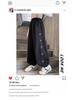 2025 New Style Fleece-Lined Sweatpants for Junior High School Girls