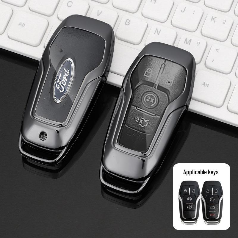 Premium Metal Protective Key Case for Ford Mondeo - Unisex Design