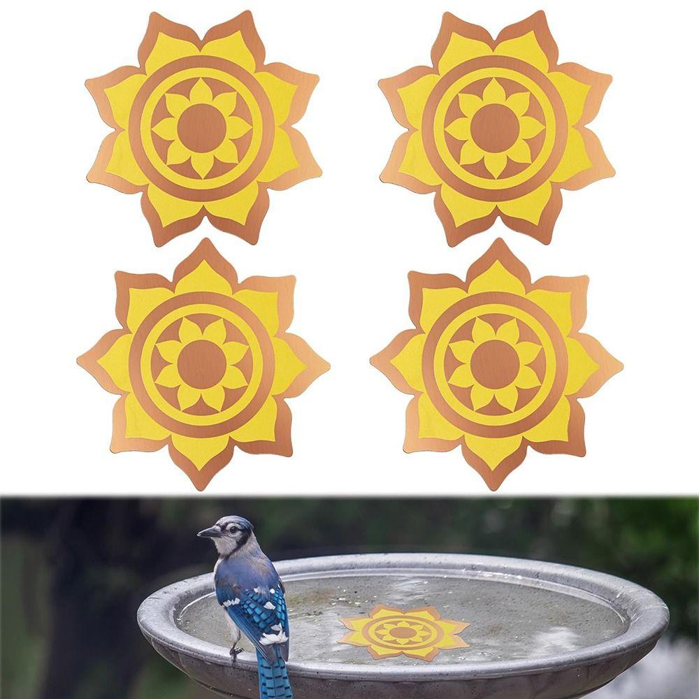 Reinforced Pure Copper Bird Bath Copper Disk Effective Purification Reliable Bird Bath Purification Disk Water Birdbaths Cleaner