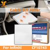 Yitong Car Air Conditioner Filter Cabin Removes PM2.5 Pollen Allergen Fit For Infiniti EX35 FX50 G25 Q50 Q56 Q60 QX70 CF10743
