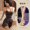 Sexy Perspective Sex Nightgown Cute Little Woman Pure Desire Suspender Pajamas Backless Temptation Sex Pajamas Super Large Size