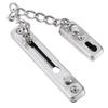 Stainless Steel Door Security Chain with Spring Lock Anti-Theft Security Door