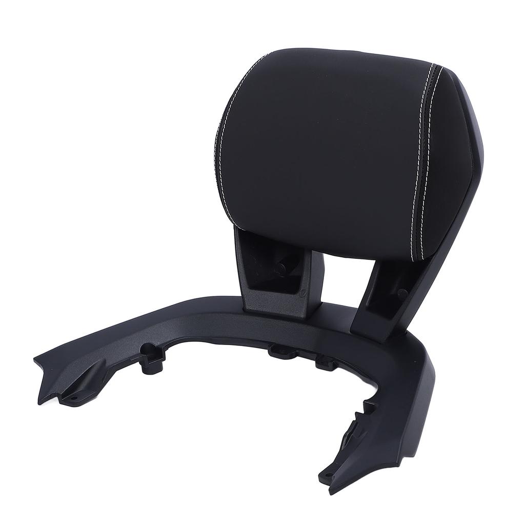 Motorcycle Rear Passenger Seat Tailstock Backrest Aluminum Alloy Passenger Backrest Cushion Pad for