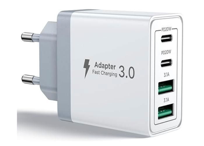Chargeur - SAMI - 40W - 4 Ports - Charge Rapide - Protection Surchauffe
