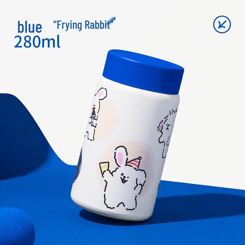 Dileber Portable 316 Stainless Steel Mini Food Jar 280ml