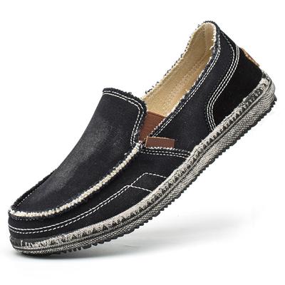 Spring Men's Soil Canvas Shoes One Pedal Lazy Cloth Shoes Pinduoduo Men's Shoes