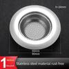 Spülbeckenablaufsieb aus Edelstahl für die Küche - Verstopfungsschutzfilter Geruchskontrolle und Geschirrschutz