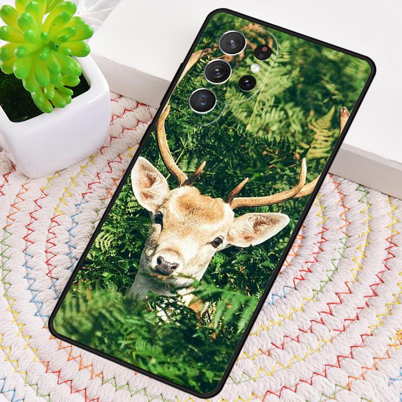 Stag Male Reindeer Nature TPU Phone Case For Samsung Galaxy note 10 pro S26 S25 S24 S23 S22 Ultra Plus S21 FE S20 Cover