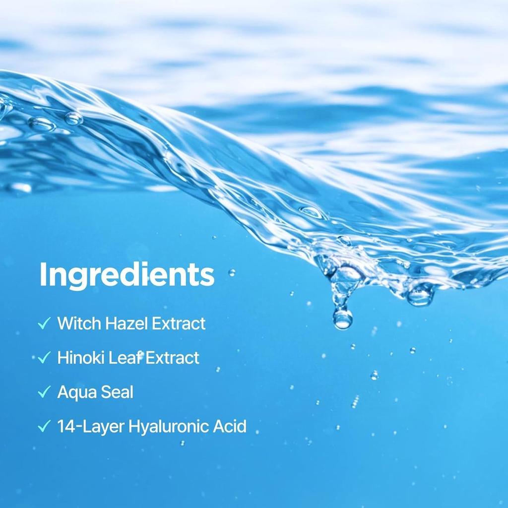 ISNTREE Ultra Low Molecular Hyaluronic Acid Toner Intense Hydration Deep Moisture 300ml