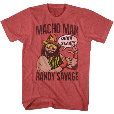 Camiseta Unisex Macho Man Macho Wrestling