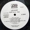 LP Record LEVERT  For Real Tho PR5071PROMO Atlantic 1993 US SoulFunk Used