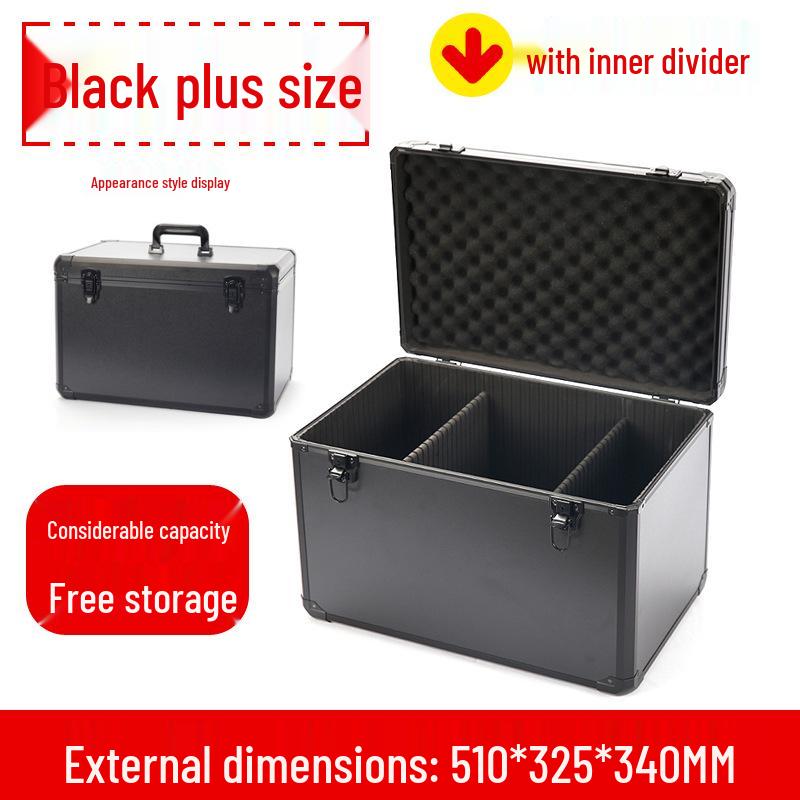 Portable Aluminum Alloy Lockable Tool and Beauty Storage Case