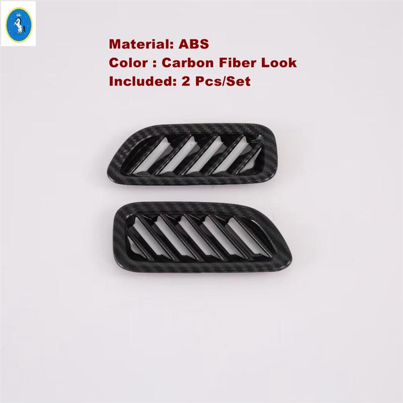ABS Auto Dashboard Air Outlet Vent / Glass Lift / Electrical Hand Brake Lights Panel Cover Trim For Hyundai Palisade -