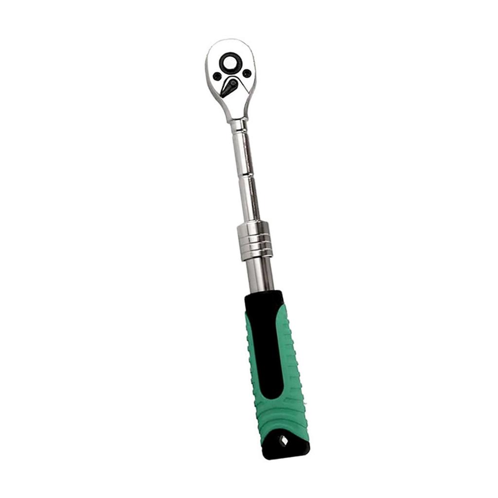 Ratchet Wrench Quick Released Long Handle Multifunctional Retractable Wrench for Factories Garage Workshops Auto Repairs