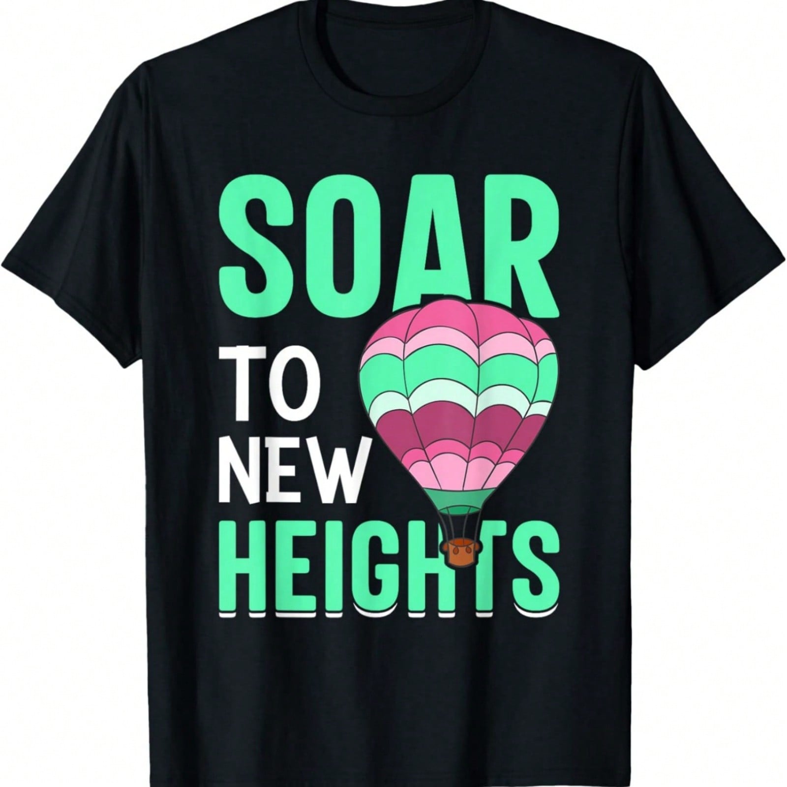 Soar To New Heights I Hot Air Balloon T-Shirt S разноцветный