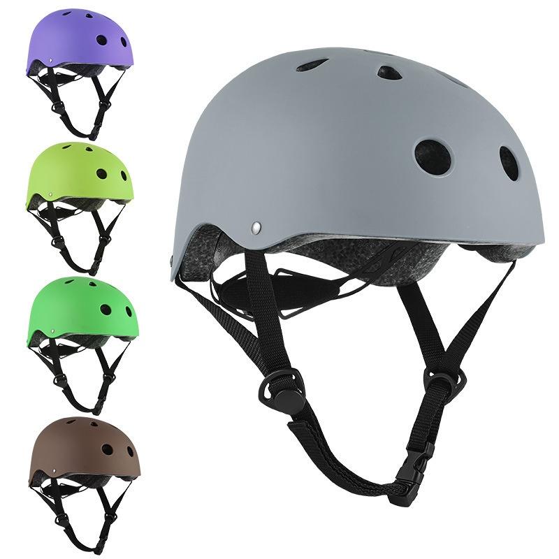 NJ Kids Adults OEM Lightweight Durable Adjustable Head Protection Skateboard Cycling Helmets Roller Skating Rock Climbing