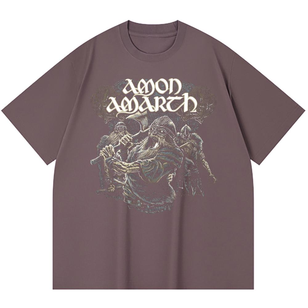 230 g/m² 100% Baumwolle Heavy Metal T-Shirt Rockband Beliebte Musik Druck Unisex Schweres Baumwoll-T-Shirt