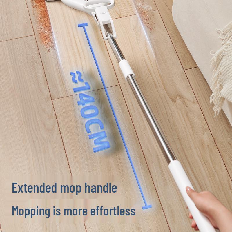 Foldable PVA Sponge Mop - Hands-Free, Water-Absorbent, for Wet/Dry Use