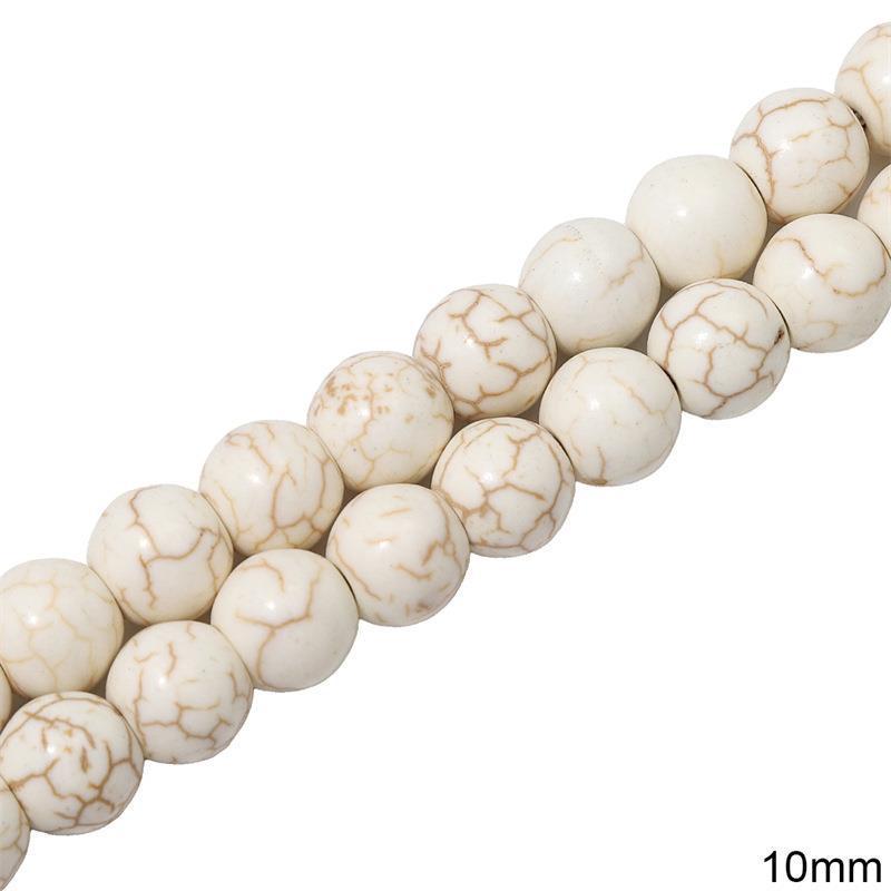 Handmade Natural Stone Round Beads for DIY Jewelry: Bracelets, Necklaces, Pendants