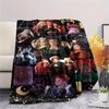 Hocus Pocus Witch Aesthetic Collage Blanket Camping Trip Suitable For All Seasons Nap Blanket Christmas Gifts Office Rest Blanket
