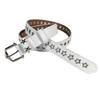 Metal Buckle Y2K Star Waist Belts PU Leather Girls Rivet Waistband Women's Jeans Belt  for Pants