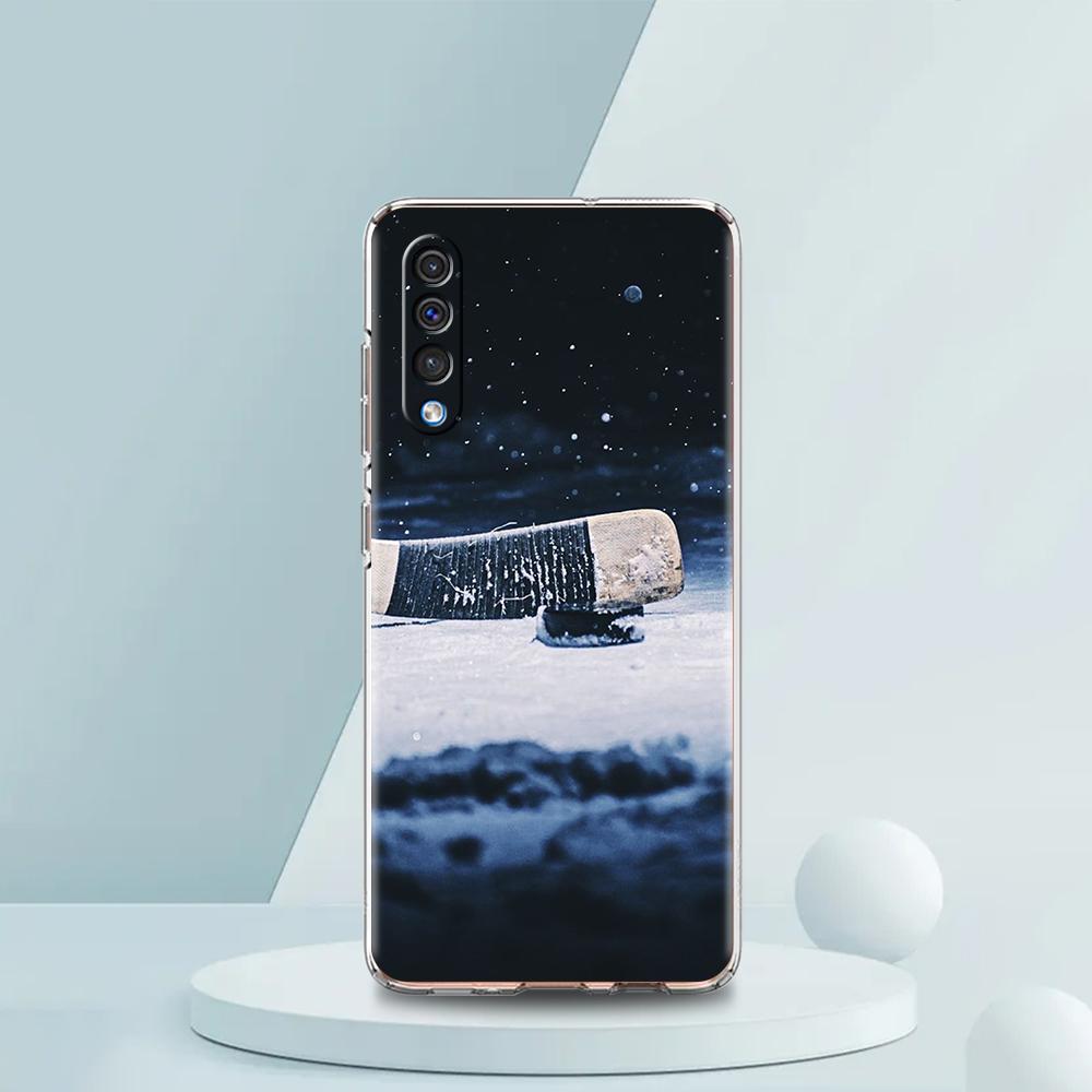 Ice Hockey Rink Phone Case For Samsung A16 A14 A12 A22 A32 5G A34 A42 A52 A54 A50 A70 A30 A40 A20E A10S A20S A02S A04S A06 Cover