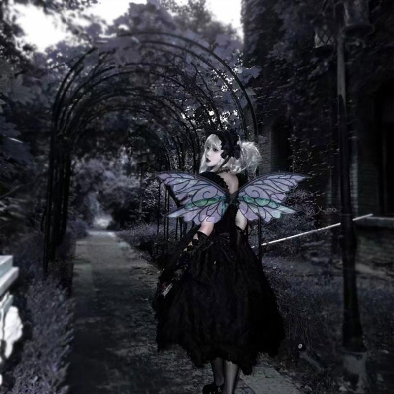 Butterfly Wing for Girl, Halloween Fairies Wing Costume for Women Girl Children Birthday, Christmas, Cosplay, Masquerade