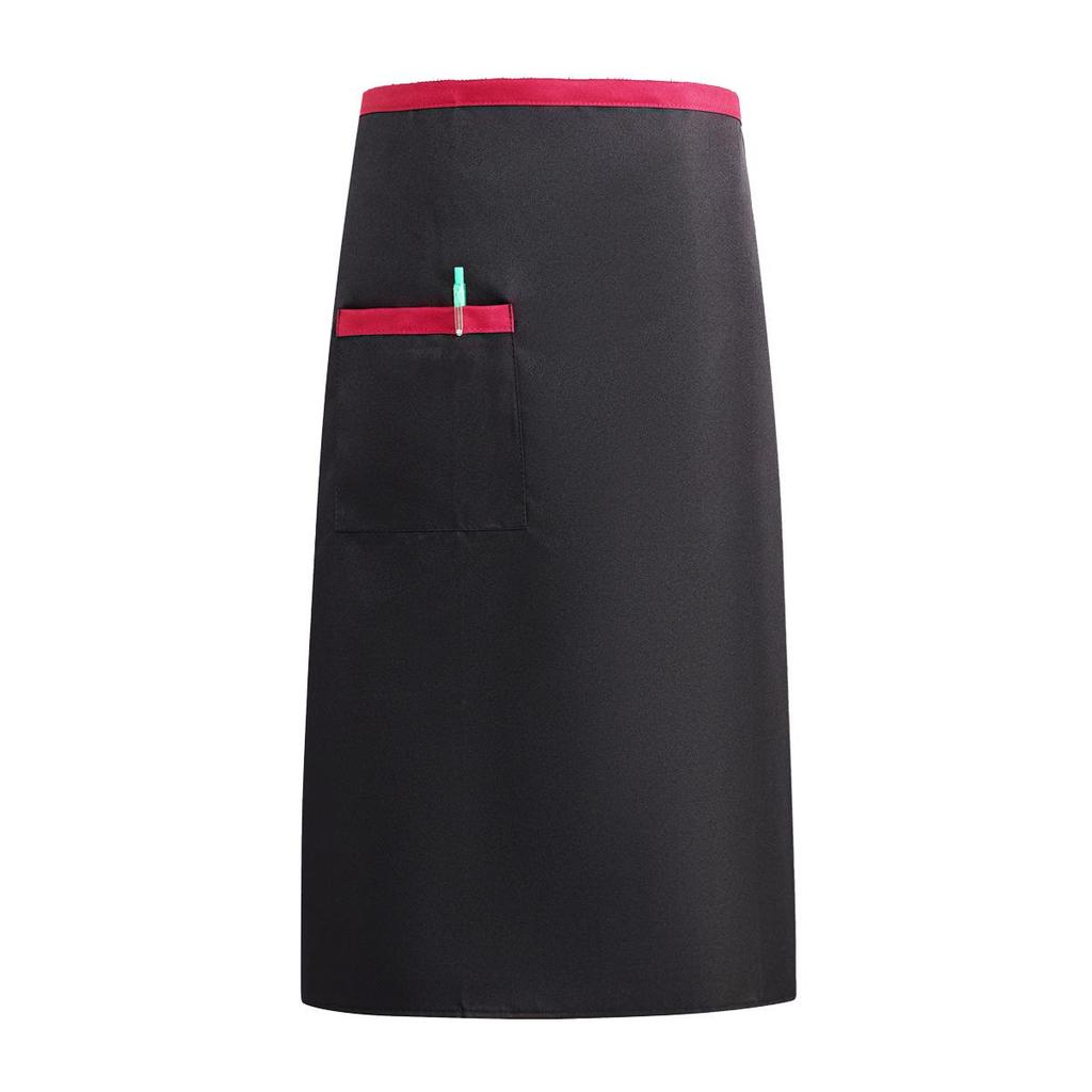 Stain-Resistant Printed Half Apron for Chefs and Waiters