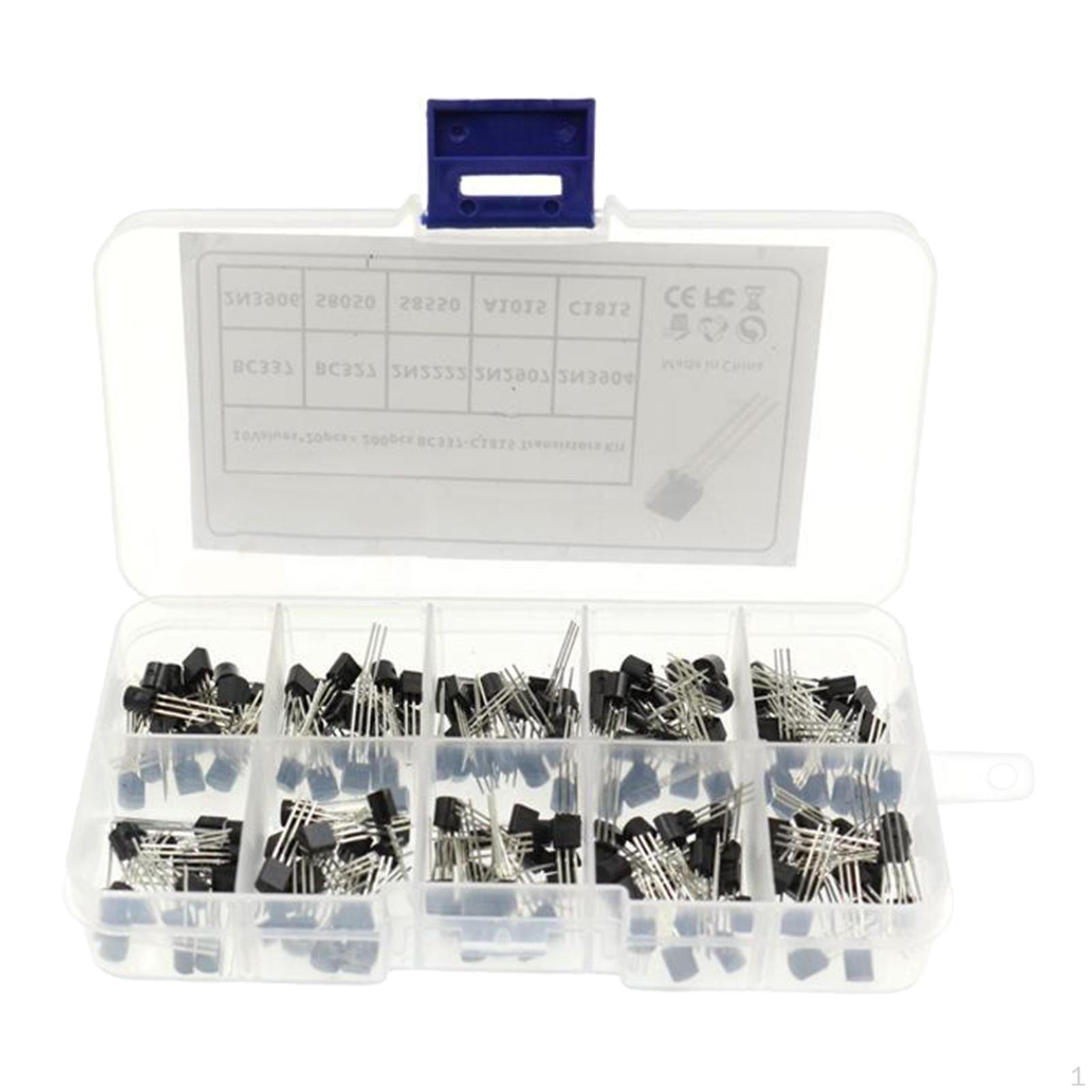 

200 шт. до-9 Vales NPN PNP BC327 2N2907 2N3906 S8050 5 транзисторов