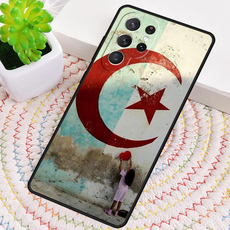 Flag of Algeria Phone Case for Samsung Galaxy note 10 pro S26 Ultra S23 S24 FE S25 S21 S22 PLUS shockproof Cove