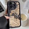 Planes World Map Travel Phone Case For Iphone Apple 17 AIR 16 16E 11 12 13 14 15 XR Plus Pro Max Silicone Case Funda Shell Cover