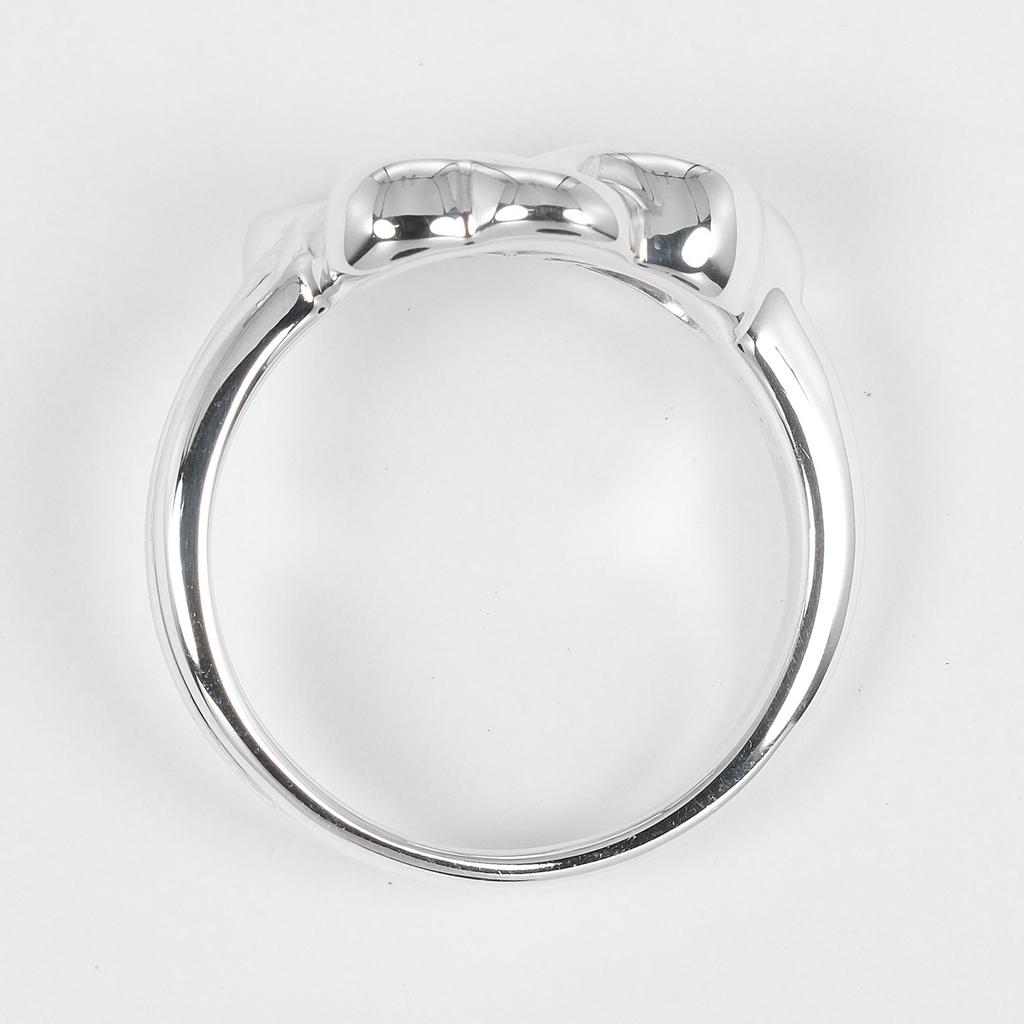 TIFFANY&Co. Dreifach-Herz-Ring Silber925 #4.1(US-Grösse) 3.55g Frauen Gebraucht