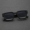 Retro Black Millionaire Shades Luxury Sunglasses 2026 For Men Designer Famous Brand Square Sun Glasses Man Women Sunglass