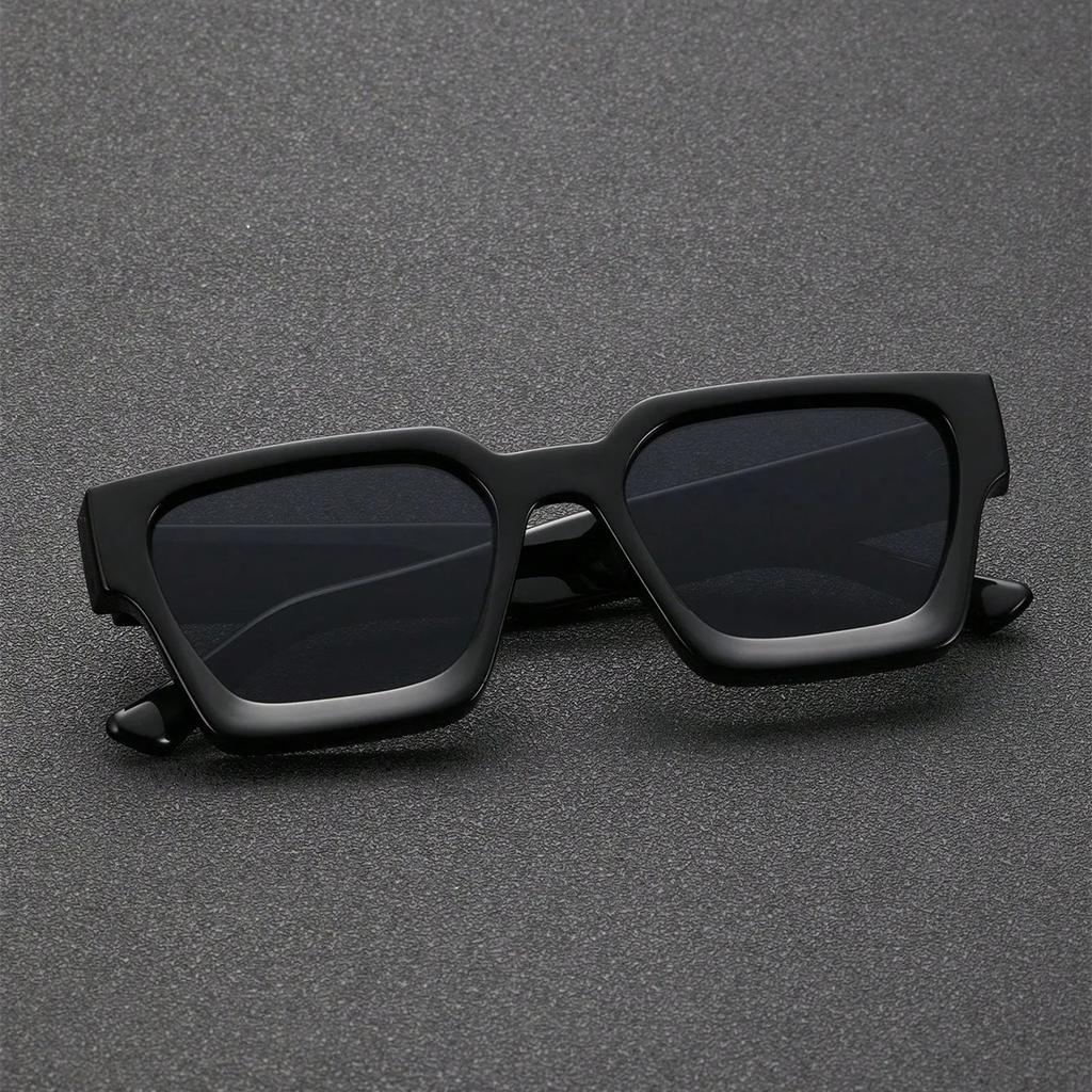 Retro Black Millionaire Shades Luxury Sunglasses 2026 For Men Designer Famous Brand Square Sun Glasses Man Women Sunglass