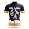 2025 Neue Bier Team Radsportbekleidung Herren Sommer Kurzarm Radtrikot Set Atmungsaktiv Mountainbike Rennrad Fahrradbekleidung