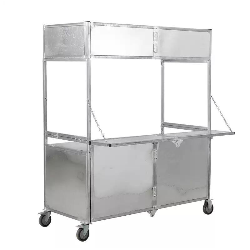 Mobile Folding Food Stall Cart for Night Markets