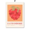 Fruit Market Lemon Grape Pineapple Watermelon Fig Wall Art Canvas Painting Nordic Posters and Prints Wall Pictures Kitchen Decor