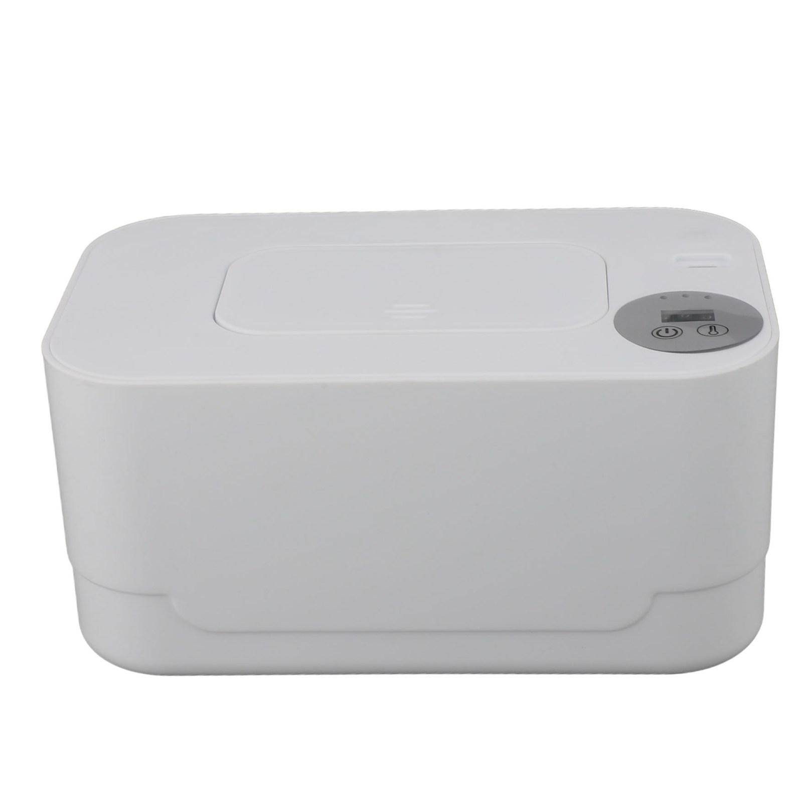 

Wipes Warmer with Night Light Temperature Adjustable Refillable Multifunctional Portable USB Baby Wipes Holder белый