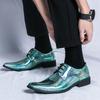 Men's Plus Size Pointed Toe Leather Shoes - Fashionable, Trendy & Casual Groom's Shoes