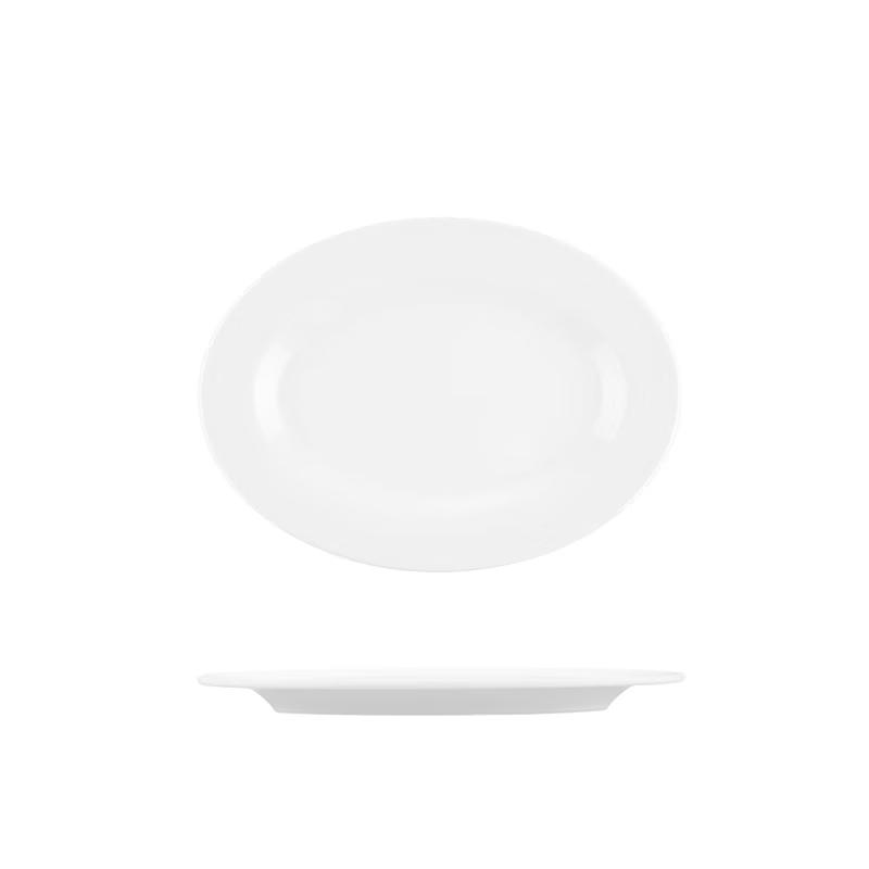 FISDDIS A5 Melamine Oval Fish Plate