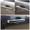 Front Bumper Fog Lights Lamps Eyelid Eyebrow / Door Handle Decorative Cover Trim Accessories Exterior For Jaguar XE 2016 -