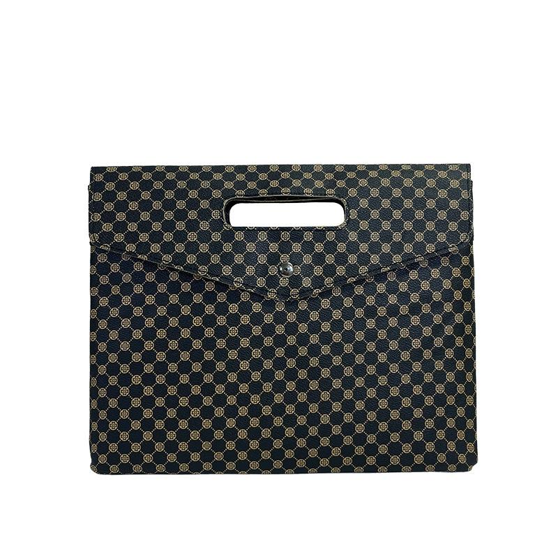 

2024 сумка-конверт жіноча ретро плед сумка для ключів великої місткості сумка-конверт повсякденна ділова клатч Hanchao коричневий