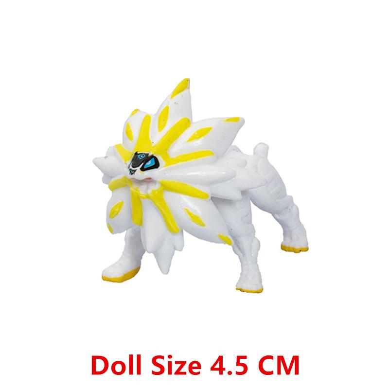 Toys Model Pokemon Anime Figure Pikachu Eevee Charizard Mewtwo Cartoons Figure Collection Pocket Monster Action Birthday Gi Kids