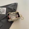 Ladies Fashion Shoulder Bag, Gorgeous Large Capacity Ladies Evening Bag, Glossy Compact Retro Ladies Handbag