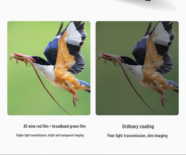 Maifeng 25-75x60 Bird-Watching Telescope: High-Power, HD, Low-Light Night Vision, Large-Caliber, Variable Magnification, Outdoor Use.